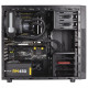 Corsair Carbide Series 100R Mid Tower Case showcasing its sleek design and spacious interior for optimal cooling